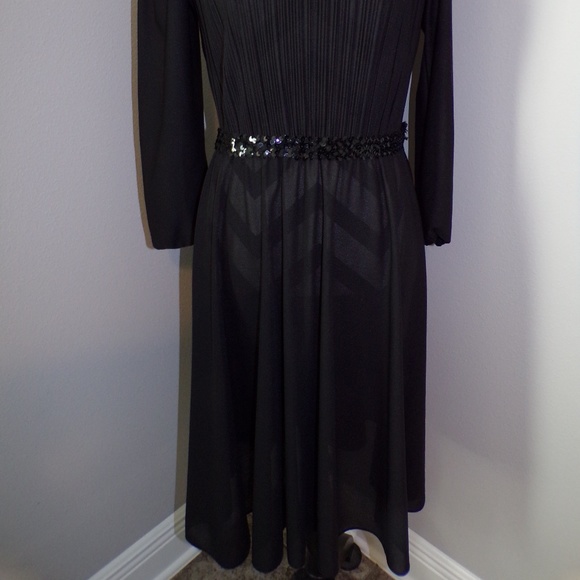 Vintage S L Petites Sz 10 Medium Formal Dress - Picture 2 of 7